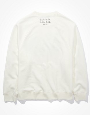 Disney X AE Fleece Crew Neck Sweatshirt