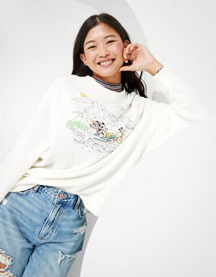 American eagle disney sweatshirt new arrivals