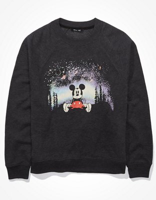 Disney X AE Fleece Crew Neck Sweatshirt