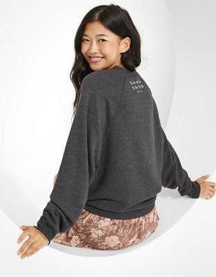 Disney X AE Fleece Crew Neck Sweatshirt