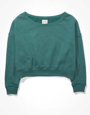 ae fleece crewneck sweatshirt