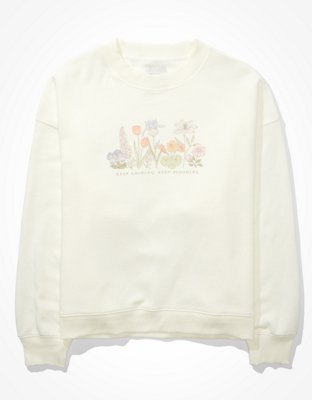 AE Forever Graphic Crew Neck Sweatshirt