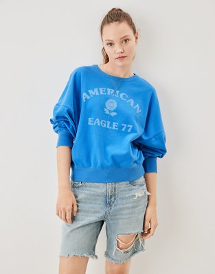Женские худи American Eagle AE Bonfire Fleece Sweatshirt — фото 6