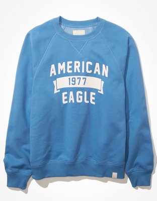 Ae oversized fleece crew neck sweatshirt hot sale