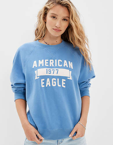 AE American Eagle Aerie Women's XXL 2X Tunic Sweatshirt Hoodie Grayish Blue New 