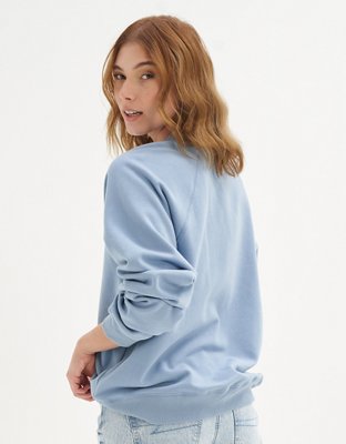 AE Oversized Crew Neck Graphic Sweatshirt