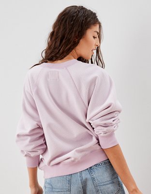 AE Oversized Crew Neck Graphic Sweatshirt