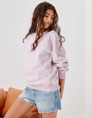 AE Oversized Crew Neck Graphic Sweatshirt