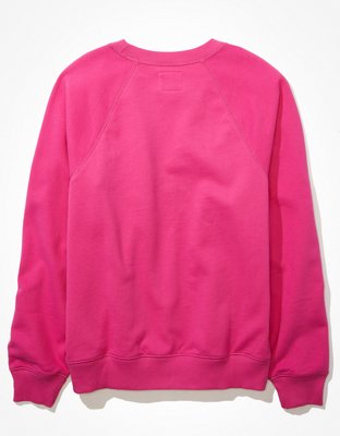 AE Oversized Crew Neck Graphic Sweatshirt