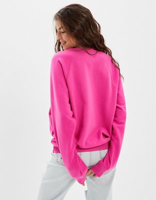 AE Oversized Crew Neck Graphic Sweatshirt