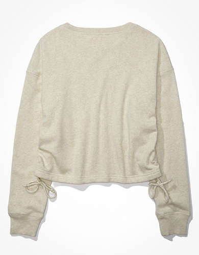 AE Cinch-Waist Sweatshirt