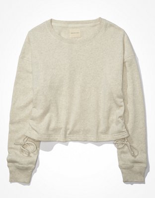 Женские худи American Eagle AE Cinch-Waist Sweatshirt — фото 3
