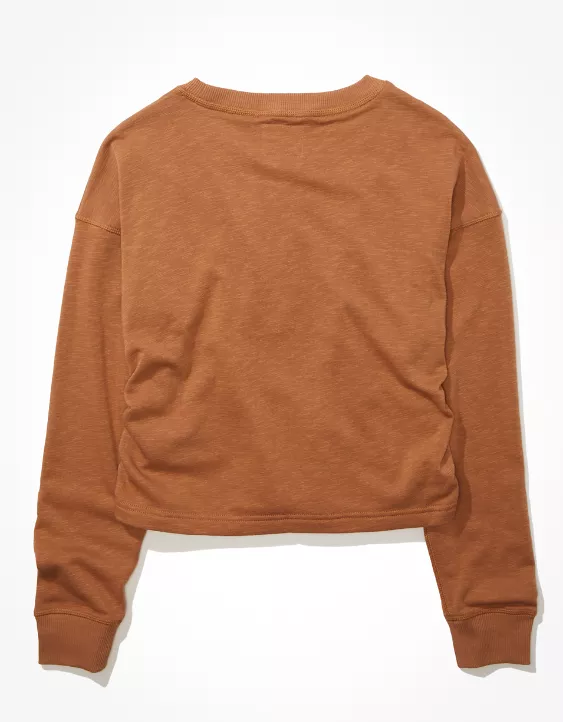 AE Cinch-Waist Sweatshirt