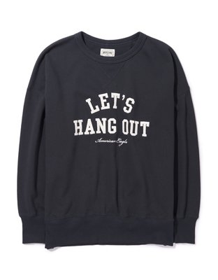 Женские худи American Eagle AE Oversized Crew Neck Sweatshirt — фото 3