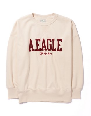 American eagle summer fleece sweatshirt clearance
