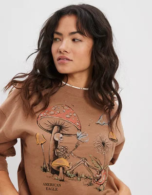 AE Funday Graphic Sweatshirt
