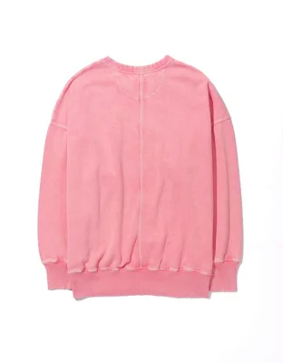 AE Oversized Graphic Crew Neck Sweatshirt