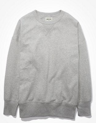 AE Oversized Hangout Crew Neck Sweatshirt