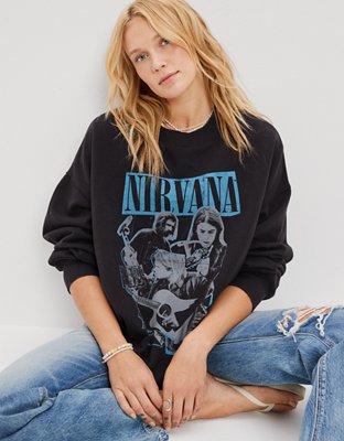 AE Oversized Nirvana Graphic Sweatshirt