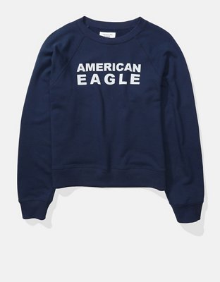 AE Raglan-Sleeve Graphic Sweatshirt