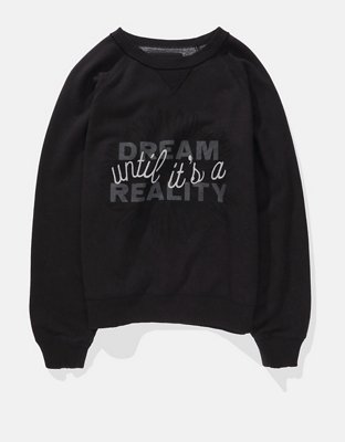 Женские худи American Eagle AE Funday Graphic Raglan-Sleeve Sweatshirt — фото 3