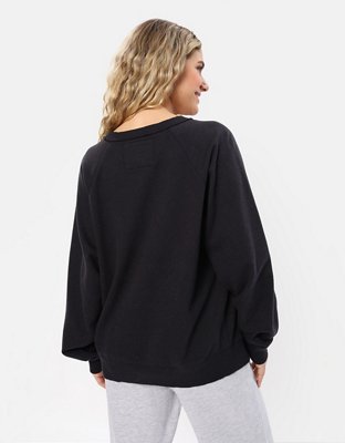 Женские худи American Eagle AE Funday Graphic Raglan-Sleeve Sweatshirt — фото 2