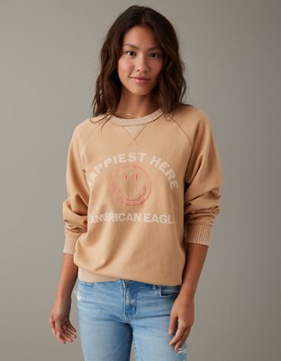 AE Funday Graphic Raglan-Sleeve Sweatshirt