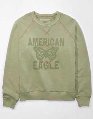 American eagle grey store sweatshirt