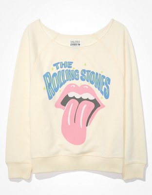 Off the hotsell shoulder graphic sweatshirt