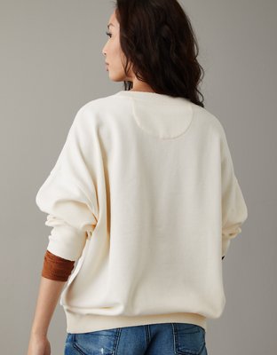AE Sweatshirt Extragrande con Gráfico de Halloween de Mickey