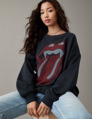 AE Oversized Rolling Stones Graphic Tee