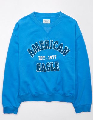 American eagle fleece sweatshirt hot sale