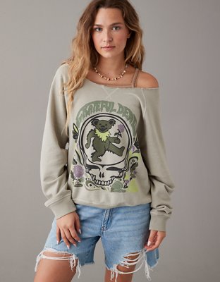 American eagle off outlet shoulder sweater