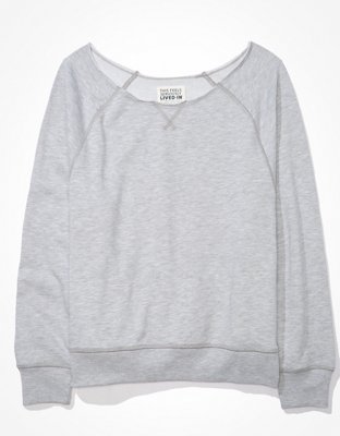 AE Fleece Mock Neck Sweatshirt