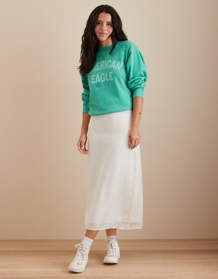 AE Funday Graphic Raglan-Sleeve Sweatshirt