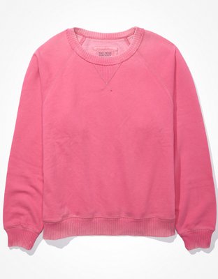 fesfesfes Womens Sweatshirts Crewneck Oversized Side Split Long Sleeve  Sweatshirt No Hooded 2023 Fall Tops 3D Graphic Shirts, A-pink, Medium :  : Clothing, Shoes & Accessories