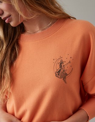 Fall Halloween list Crewneck Sweatshirt