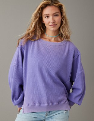 American eagle best sale waffle hoodie