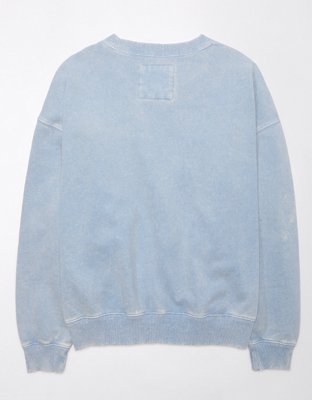 Женские худи American Eagle AE Crew Neck Graphic Fleece Sweatshirt — фото 4