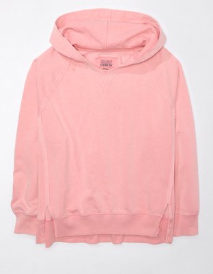 Ae fleece notch neck hoodie new arrivals