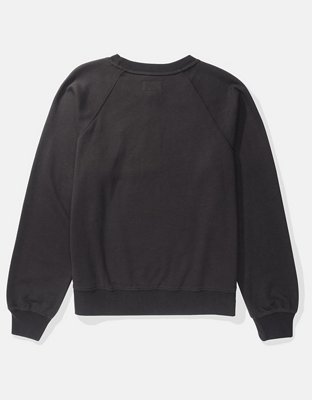Женские худи American Eagle AE Raglan Crew Sweatshirt — фото 4