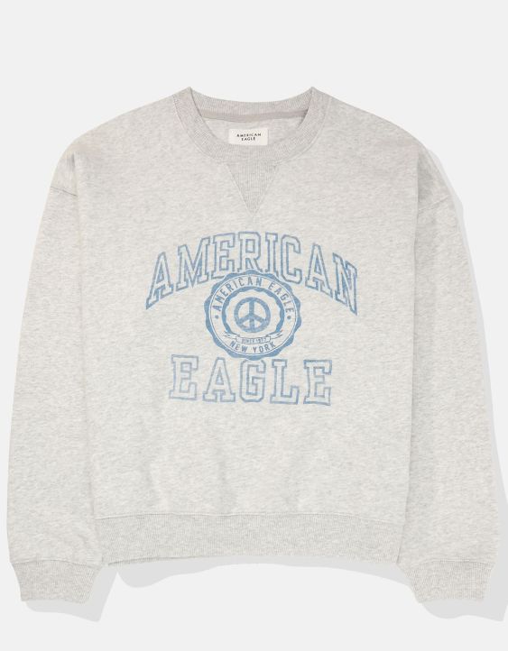 AE Graphic Crew Neck Sweatshirt