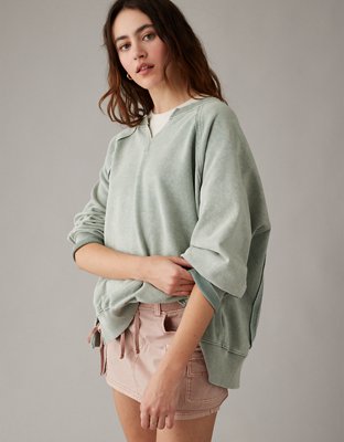 Oversized Crew-Neck Sweatshirt