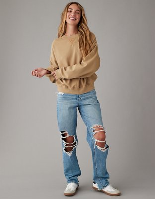 AE Stretch High-Waisted Kick Boot Corduroy Pant