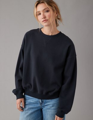 Fleece women's crew neck on sale sweatshirts