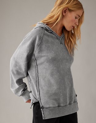 Wide Neck Hoodie -  Canada