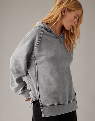 AE Big Hug Oversized Notch Neck Hoodie