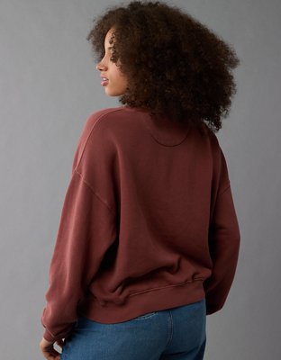 AE Relaxed Crew Neck Sweatshirt