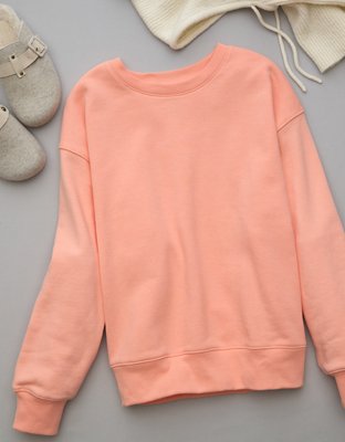 AE Everyday Luxe Crew Neck Sweatshirt | American Eagle
