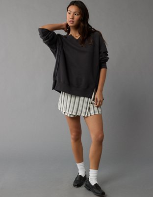 Женские худи American Eagle AE Big Hug Crew Neck Sweatshirt — фото 2